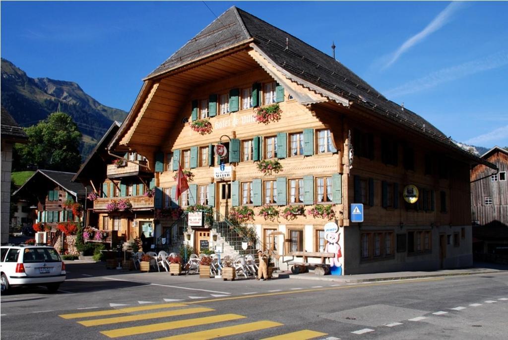 Hotel De Ville Rossinière Eksteriør bilde
